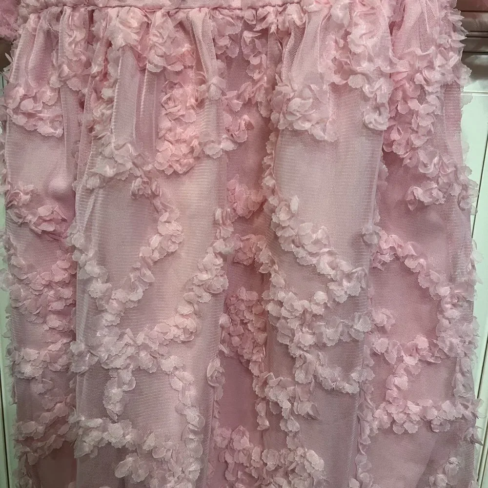 H&M toddler beautiful pink girls dress Sz 5